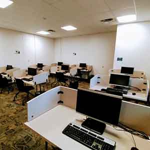 Pearson Vue Test Center located in Edgewood Hall at Harford Community College.