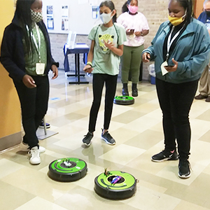 GenCyber Smart Girls Camp provide students with hands-on experiences.